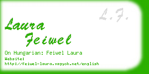 laura feiwel business card